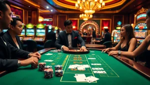 Experience the thrill of luxurious gambling at https://febet8.com with exciting games and vibrant atmosphere.