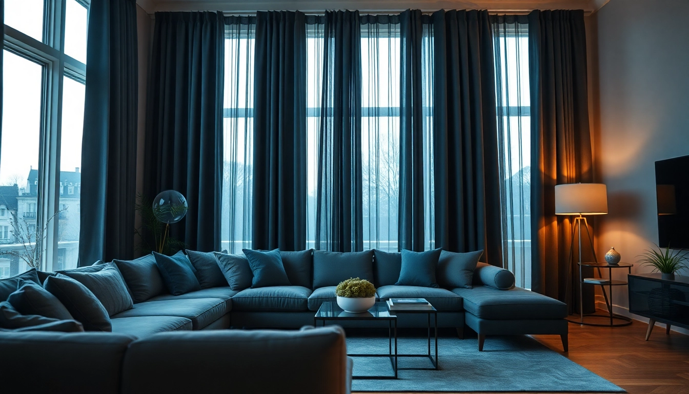 Bekijk verduisterende gordijnen die perfect aansluiten bij de moderne interieurstijl.