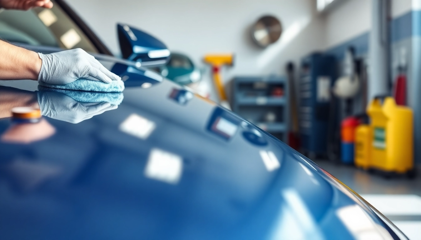 Enhance your vehicle's appearance with expert car detailing near me services showcasing a polished finish.