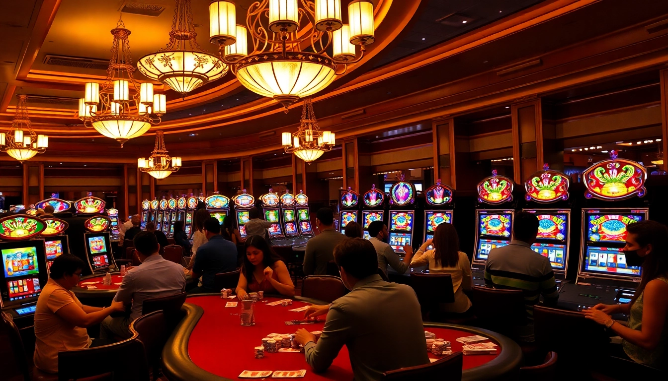 Rasakan aksi deposit pulsa di mesin slot kasino yang penuh warna.