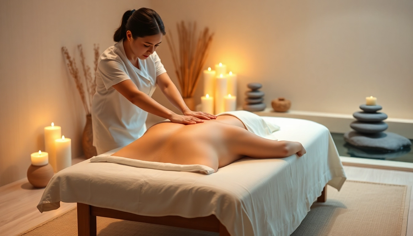 잔잔한 스파 분위기에서 치료사와 함께하는 편안한 안양스웨디시 마사지 경험.